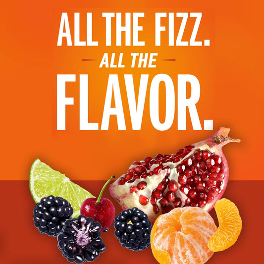 Izze Sparkling Juice, 4 Flavor Variety Pack, 8.4 Fl Oz (24 Count)