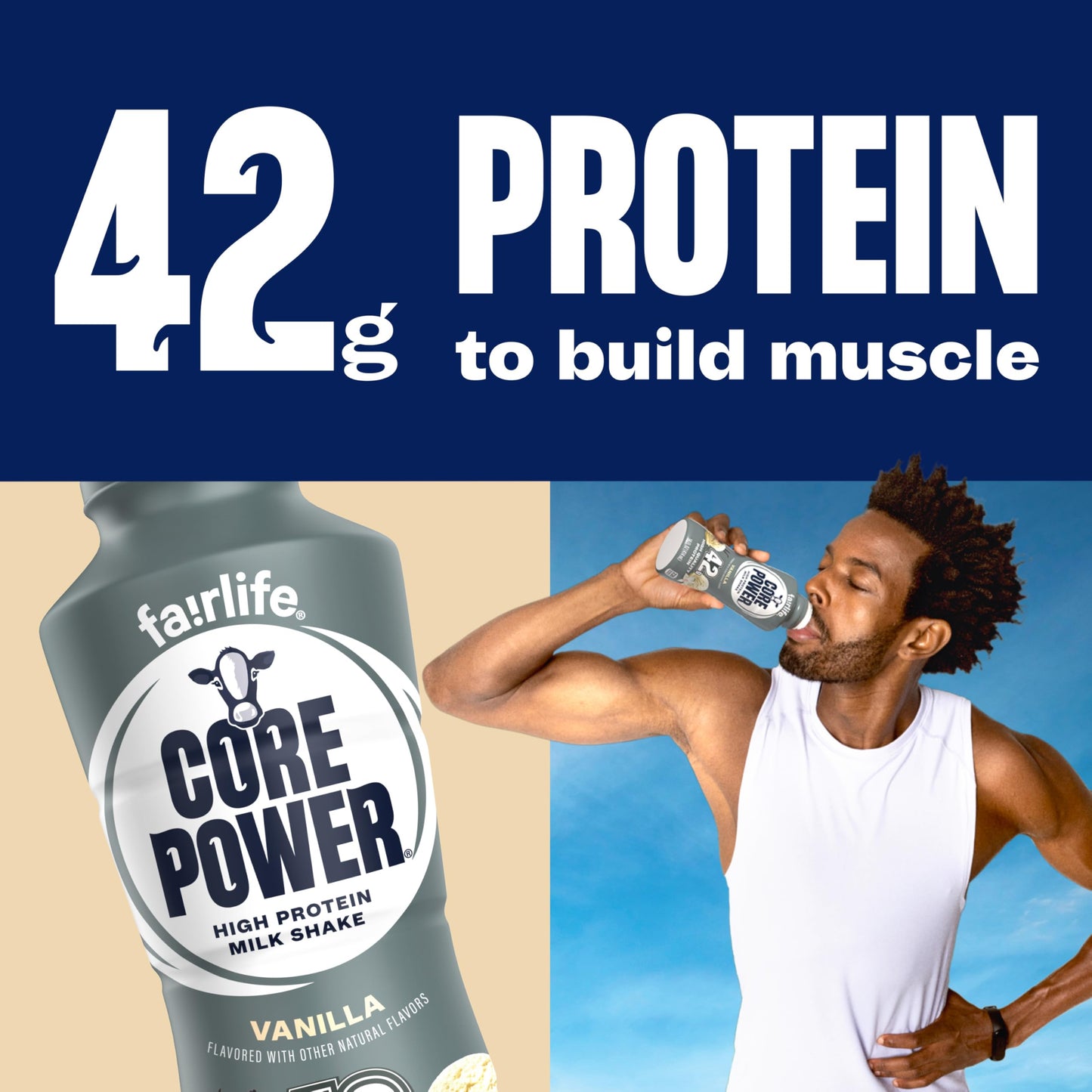 Core Power Fairlife Elite 42g High Protein Milk Shakes For kosher diet, Ready to Drink for Workout Recovery, Chocolate, 14 Fl Oz (Pack of 12), Liquid, Bottle